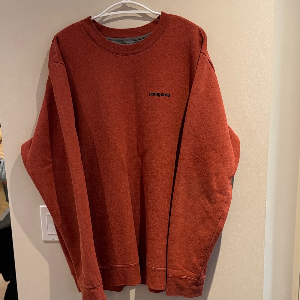 Patagonia Men's Brick Red Crewneck Sweater